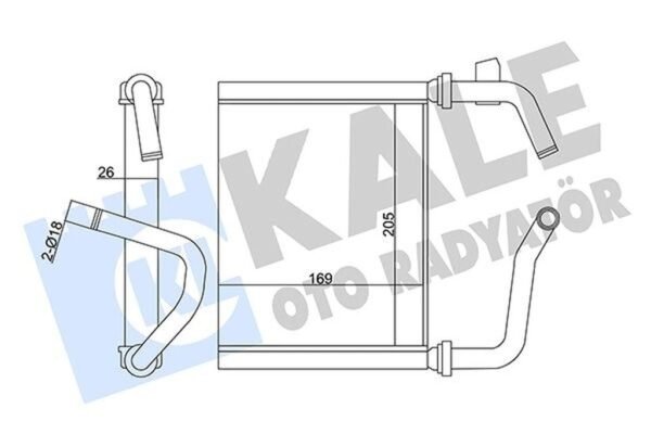 KALORİFER PETEK ACCORD 98-02