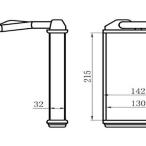 KALORİFER PETEK COROLLA AE101