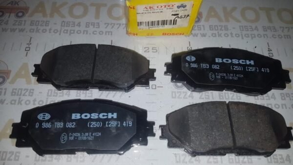 BALATA ÖN COROLLA 06-19 COROLLA 19- AURIS 06- RAV-4 06- (BENZİNLİ)