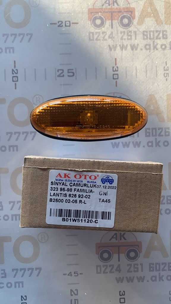 SİNYAL ÇAMURLUK 323 95-98 FAMILIA-LANTIS 626 92-02 B2500 02-05 R-L