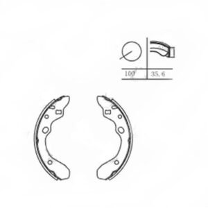 BALATA ARKA 323 92-98 KALIN TİP (KAMPANA)