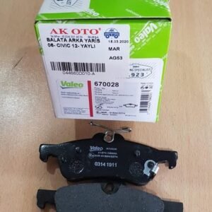 BALATA ARKA YARIS 06-17 CIVIC 12-15 CHARADE 11-
