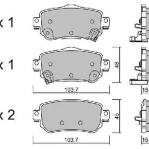 BALATA ARKA QASHQAI 13- XTRAIL 13- KADJAR 15-