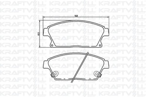 BALATA ÖN CRUZE 09-ASTRA 09- AVEO 12- DİSK300MM16"