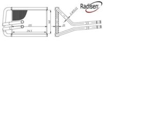KALORİFER PETEK TUCSON IX35 10- SPORTAGE 11-