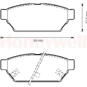 BALATA ARKA CARISMA 96-06 LANCER 92-02 SPACESTAR 98-04 COLT 04-10 PROT0N 96- S40 96-
