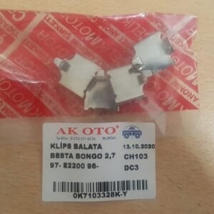 KLİPS BALATA BESTA BONGO 2,7 97- E2200 96-