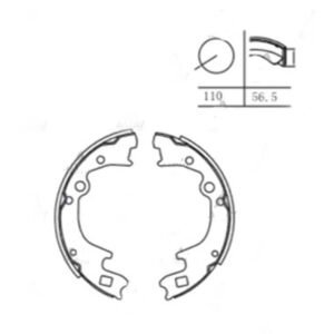 BALATA ARKA BONGO 2,7 97-04 BONGO 3,0 01-