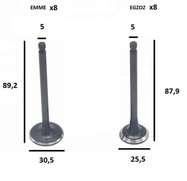 SUPAP EMME EGSOZ YARIS 99-05 1,3 16V