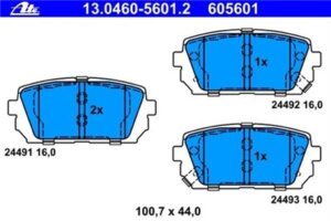 BALATA ARKA CARENS 06-12 IX35 10-15 SPORTAGE TUCSON 15-18