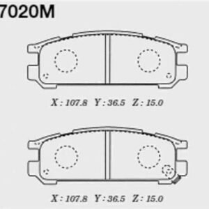 BALATA ARKA IMPREZA 92-00 4*4 LEGAGY 89-98 4*4