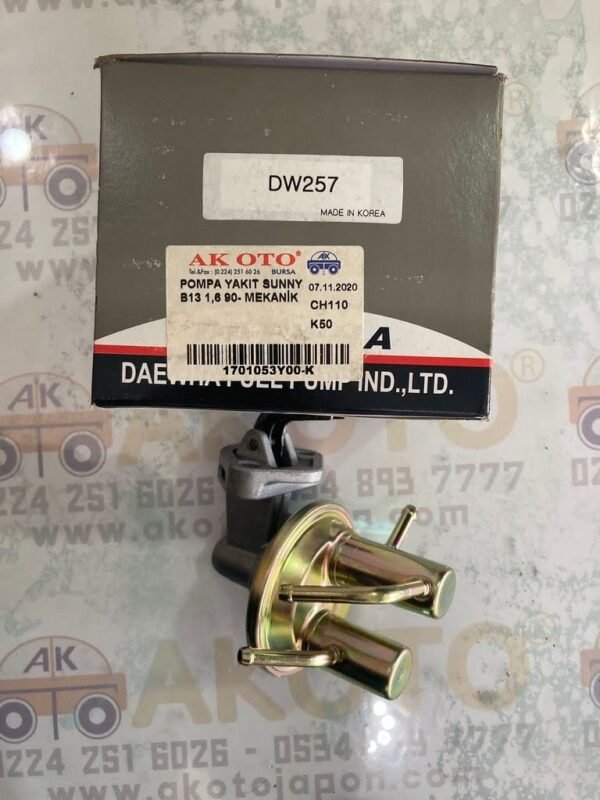POMPA YAKIT MEKANİK SUNNY B13 1,6 90-