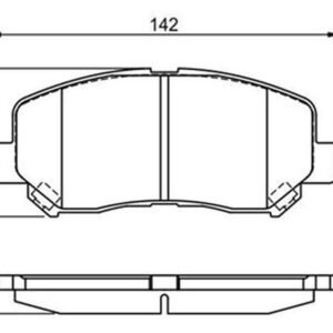 BALATA ÖN MAZDA CX5 12-