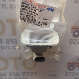 SİNYAL ÇAMURLUK CARINA 96-99 COROLLA 92-06 RAV4 96-01 HILUX 06-11 (BEYAZ)