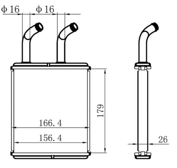 KALORİFER PETEK PREGIO 96-99