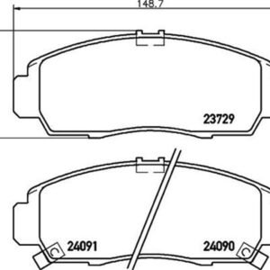 BALATA ÖN CIVIC 06-18