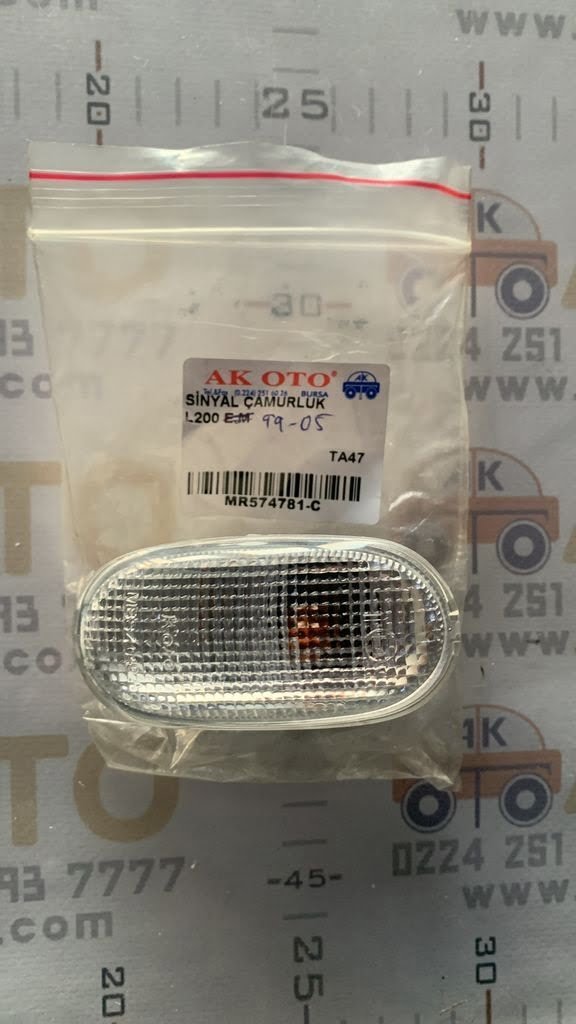 SİNYAL ÇAMURLUK L200 99-05 BEYAZ