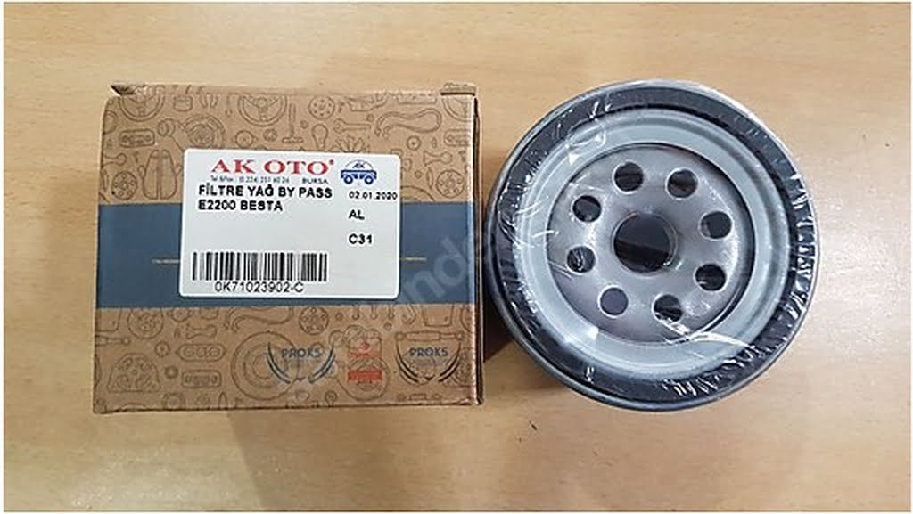 FİLTRE YAĞ BY PASS E2200 BESTA