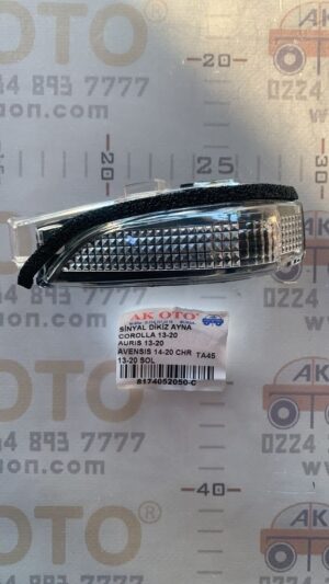 SİNYAL DİKİZ AYNA COROLLA 13-20 AURIS 13-20 AVENSIS 14-20 CHR 13-20 SOL
