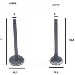 SUPAP EMME EGSOZ ACCENT 00- 1,5 CRDI GETZ SANTAFE SPORTAGE CARENS