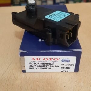 MOTOR MERKEZİ KİLİT ACCENT 00-06 ÖN SOL 2 FİŞ (KUMANDALI)