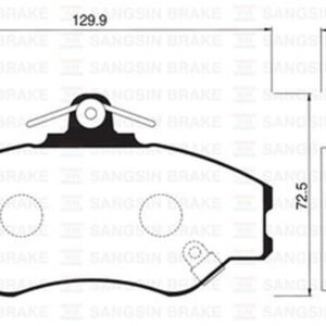 BALATA ÖN H100 MİN 94-08 KMY 94-03