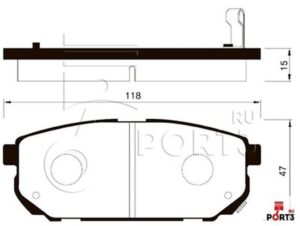 BALATA ARKA SORENTO 02-10