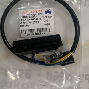DÜĞME BAGAJ AÇMA QASHQAI 14- XTRAIL 14- (ÇİFT BUTON)