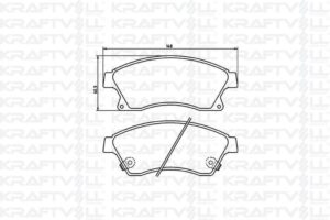 BALATA ÖN CRUZE 09-ASTRA 09- AVEO 12- DİSK276MM15"