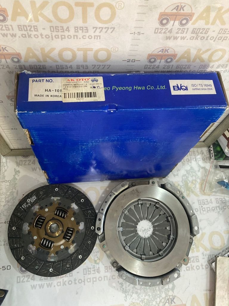 DEBRİYAJ SET CIVIC 1,5 1,6 91-01 DİŞ20*212 CRX ROV