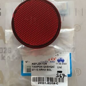 REFLEKTÖR TAMPON QASHQAI 07-13 SOL ARKA