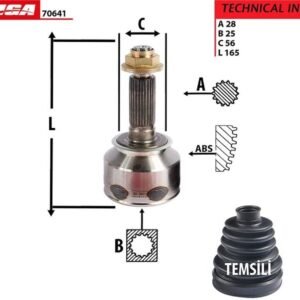 AKS KAFA DIŞ SORENTO 02-10 28*25*56
