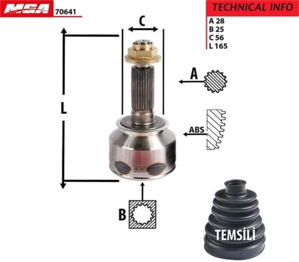 AKS KAFA DIŞ SORENTO 02-10 28*25*56