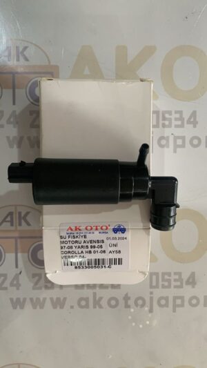 SU FISKİYE MOTORU AVENSIS 97-08 YARIS 99-05 COROLLA HB 01-06 VERSO 04-
