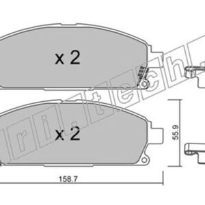 BALATA ÖN PATHFINDER 97-04  X-TRAIL 01-07