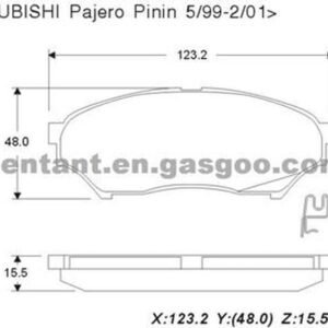 BALATA ÖN PAJERO PININ 01-06