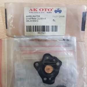 KARBÜRATÖR DİYAFRAM ÜÇGEN 6 DELİK SK410