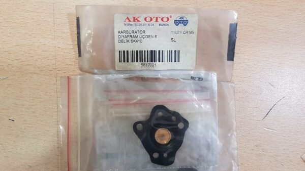 KARBÜRATÖR DİYAFRAM ÜÇGEN 6 DELİK SK410
