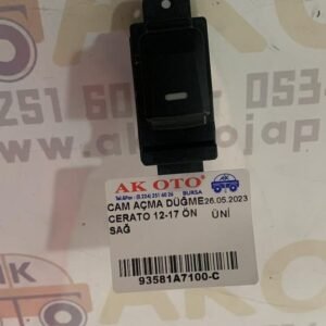 CAM AÇMA DÜĞME CERATO 12-17 ARKA SAĞ=SOL