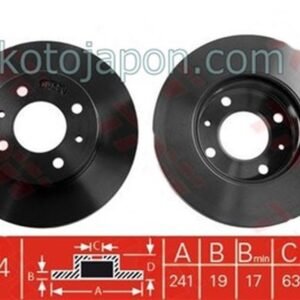 FREN DİSKİ ÖN ACCENT 00-06