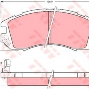 BALATA ÖN IMPREZA 92-00 4*4 LEGACY 89-98 4*4