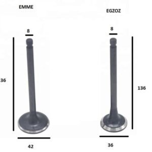 SUPAP EMME EGSOZ H100 MİN 2,5 97-08 KMY 97-01