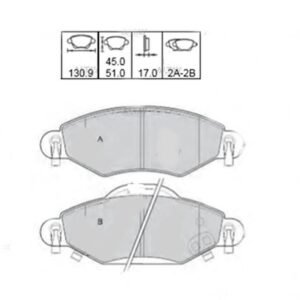 BALATA ÖN YARIS 03-10 1,5 VVTI 1,4 D4D