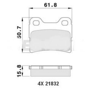 BALATA ARKA SEPHIA 1,5 1,8 96-99 SHUMA 01- ESCORD 1,8 90-01