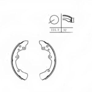 BALATA ARKA 626 88-91 (KAMPANA)