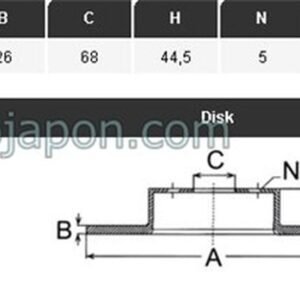 FREN DİSKİ ÖN QASHQAI 07- XTRAİL 07- 296 MM