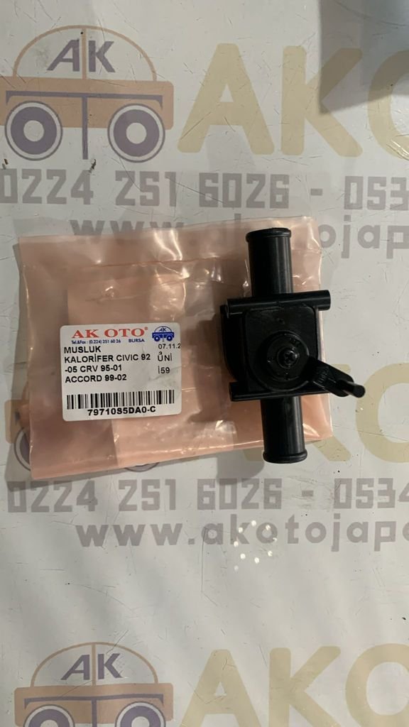 MUSLUK KALORİFER CIVIC 92-05 CRV 95-01 ACCORD 99-02