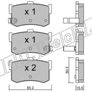 BALATA ARKA SONATA 94-96 ELANTRA 93-94 ROVER 800 DİSK