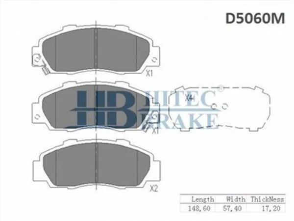 BALATA ÖN ACCORD 97-00 CRV 97-01 HRV 99- PRELUDE 96-00